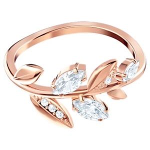 Swarovski Mayfly Ring, Rose gold plating